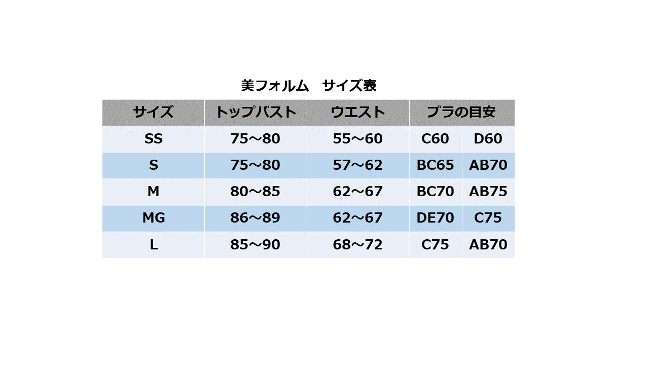 美フォルムSサイズブライダルインナー