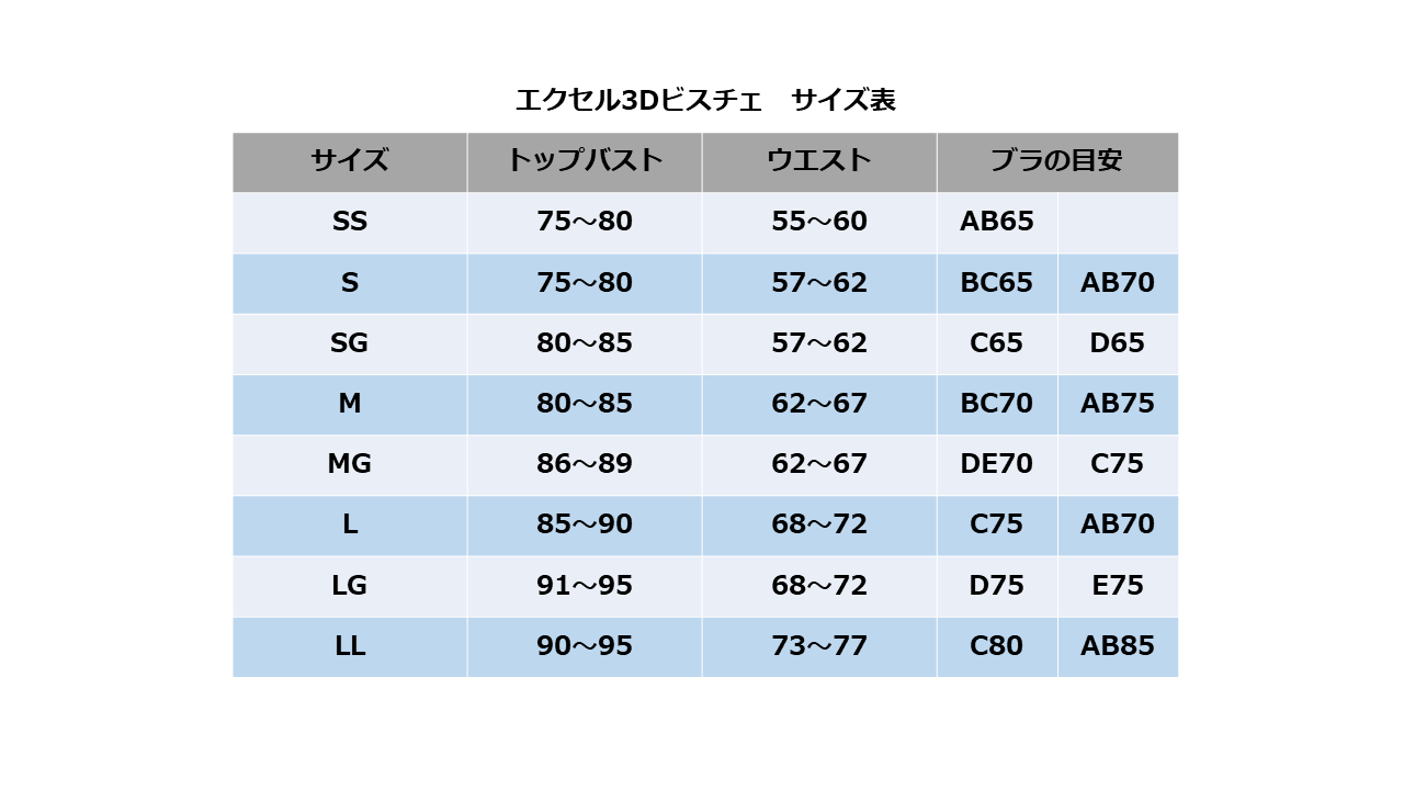 エクセル3Dビスチェ | ブライダルインナーをお探しなら【ザ・ディ】